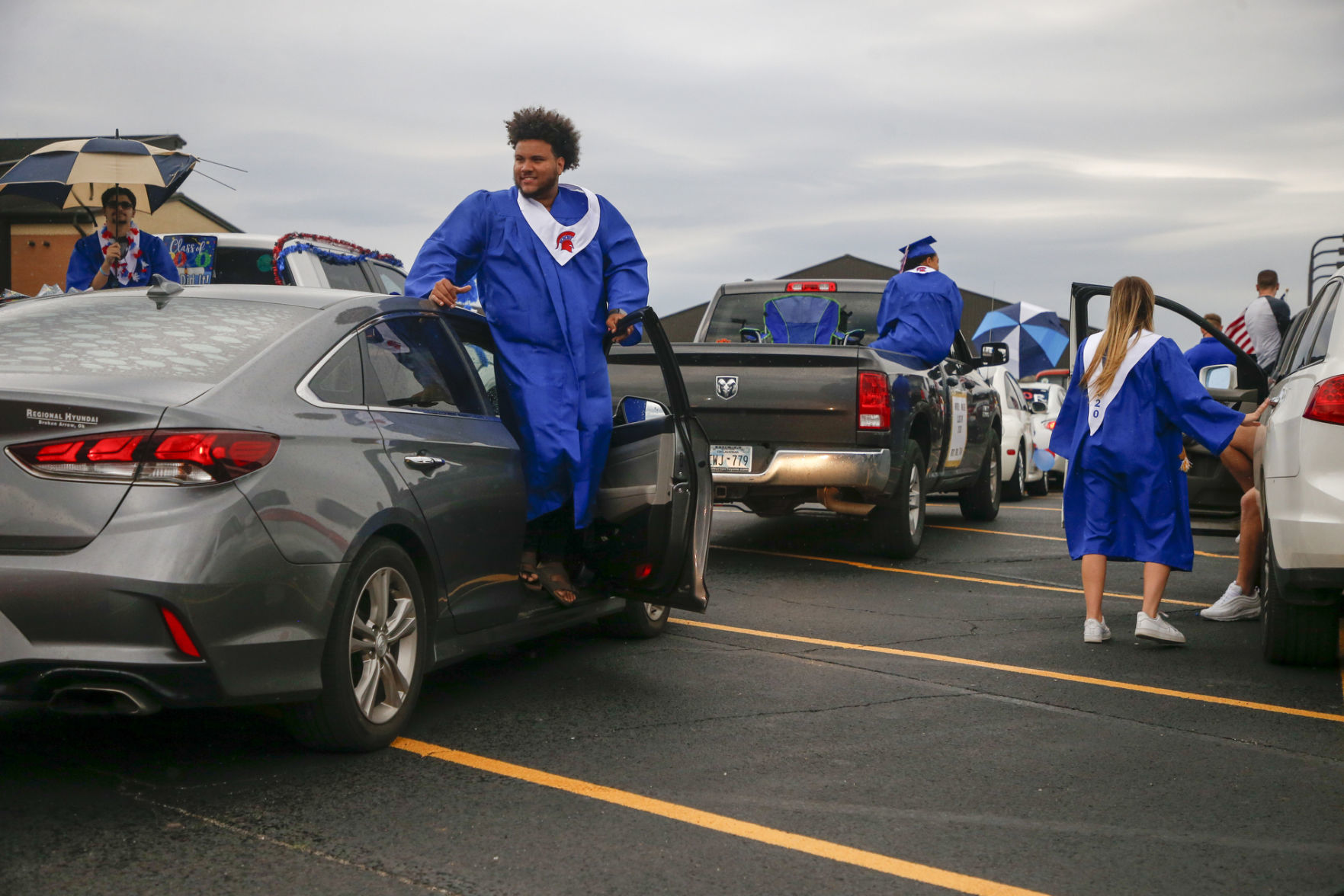 Bixby Graduation Parade